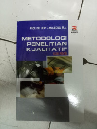Image of Metodologi Penelitian Kualitatif